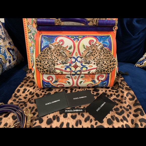 NEW DOLCE & GABBANA Majolica Leo Miss Sicily - Picture 4 of 9